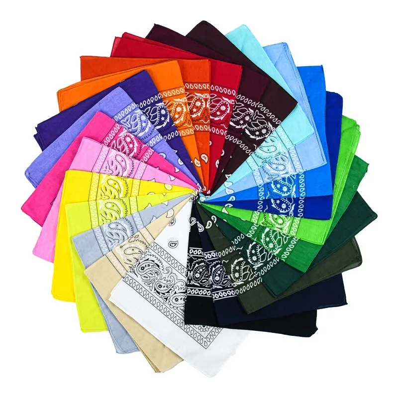 Hiphop Multifunctional Bandana - Trendy Paisley Scarf for Men Women (Breathable Head Wrap, Gift for Streetwear Fans)‌