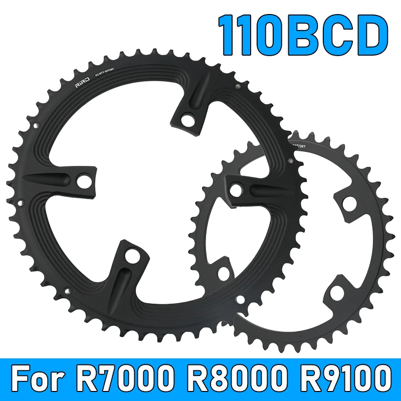 

Кольцо цепи Crown Bcd 110 с 4 отверстиями 110bcd 53 52 50 39 36 34 Звездочка для дорожного велосипеда 105 R7000 Ultegra R8000 Dura Ace R9100