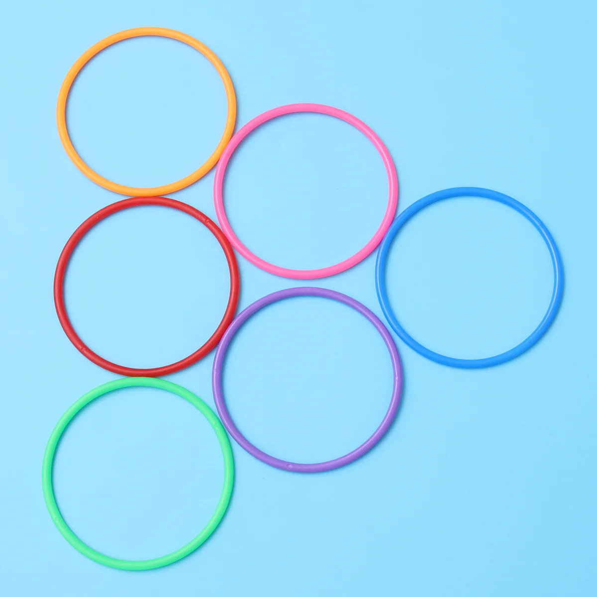 

12 Pcs Children's Toy Trap Toss Rings for Inflatable Pool Outdoor Playset