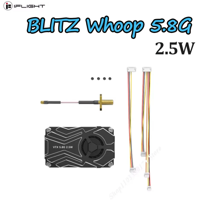 IFlight BLITZ Whoop 5.8Ghz 40CH 2.5W 2-8S VTX Built-in Microphone MMCX Interface IRC Tramp For FPV Drone