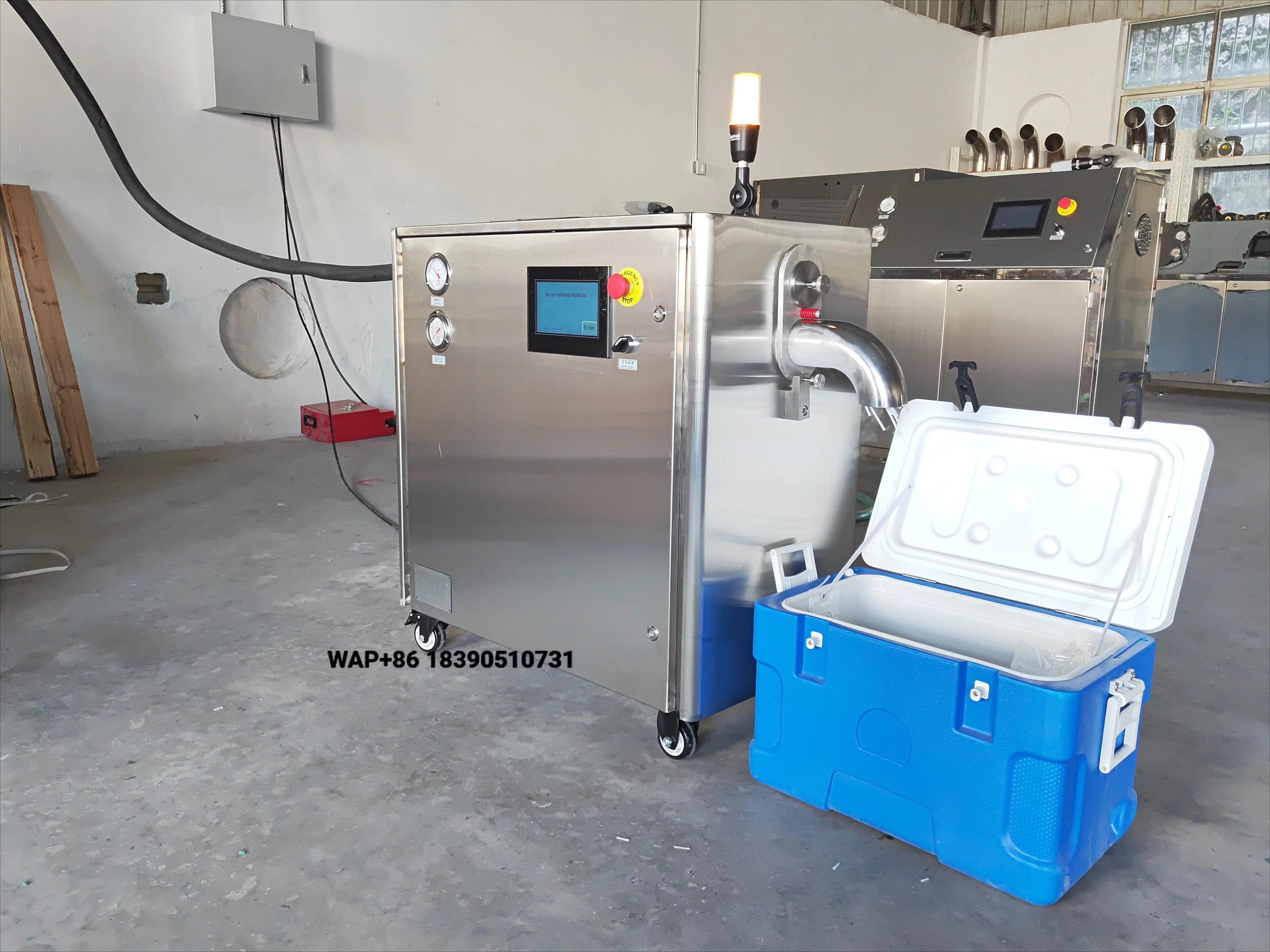 Cost-Effective  Dry Ice Maker Machine Dry Ice Pelletizer Machine Dry Ice Granulator For Industrial Cleaning