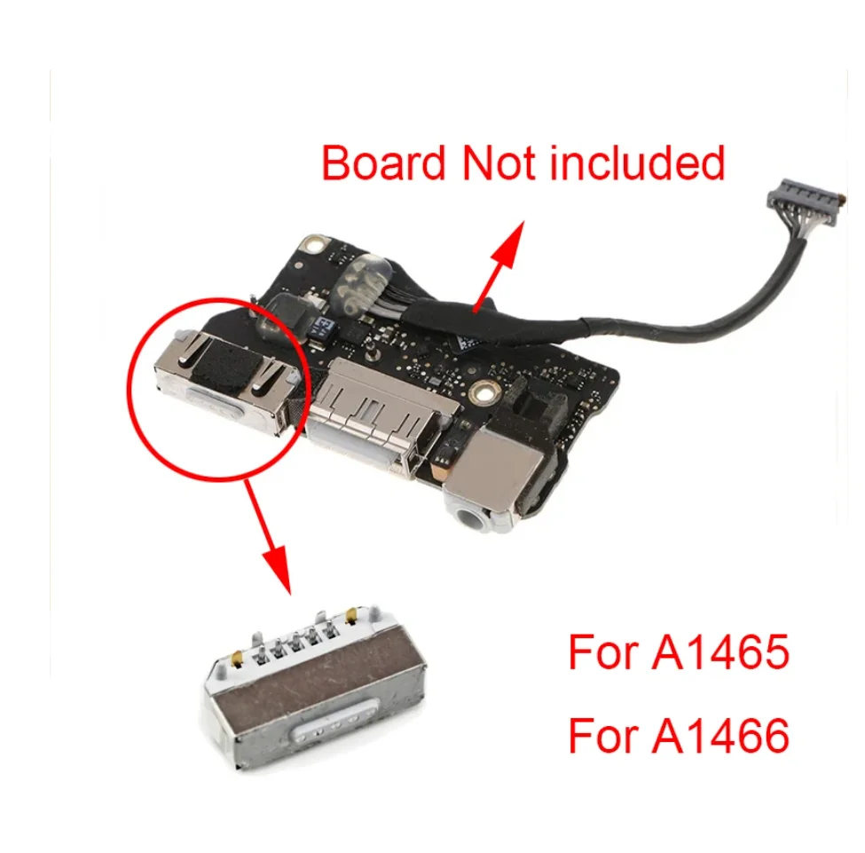 Laptop DC Jack Board Charging Port Repair Connector 5 Pins for Macbook Air 13