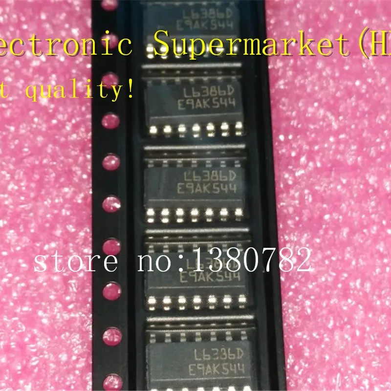10pcs-50pcs/lots L6386D SOP-14 New IC !