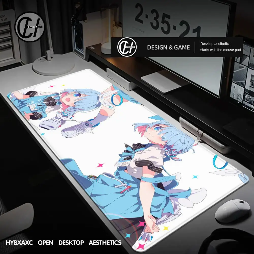 

Blue Archive Desk Mat Arona Anime Gamer Playmat Fantasy Play Mat Large Mousepad Company Keyboard Mouse Mats Cartoon Mats