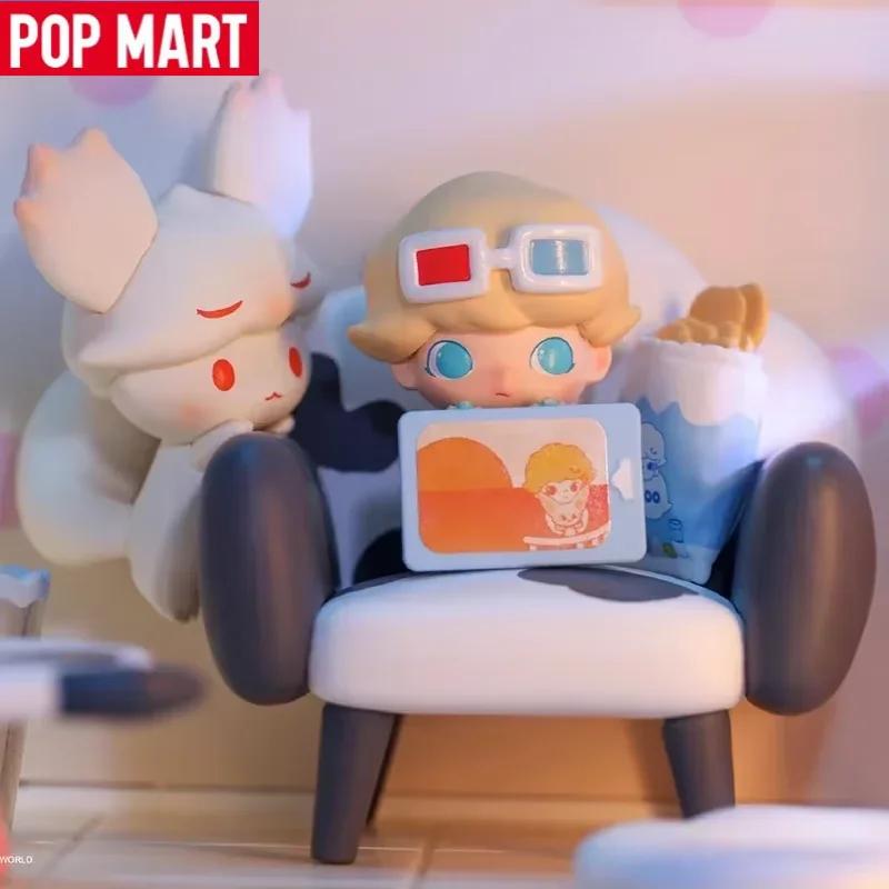 

POP MART Dimoo Home Body Series Prop слепая коробка Mystery Box игрушки куклы милые аниме фигурки настольные украшения коллекция подарок девушке