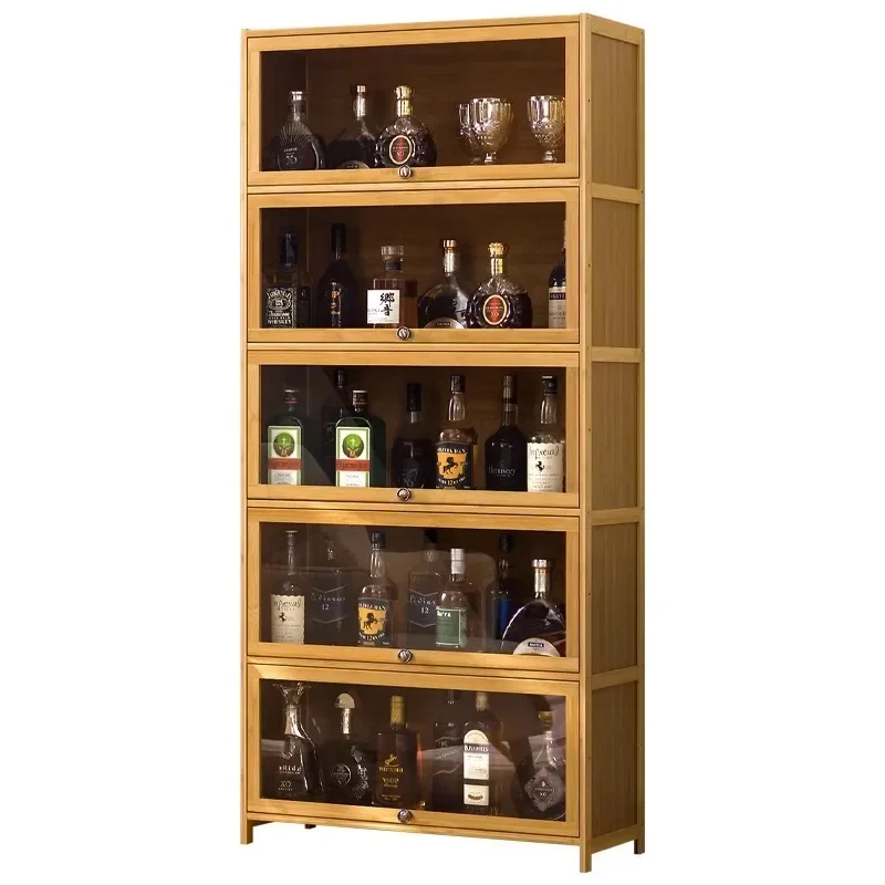 

Wine Display Cabinet Living Room Wine Cabinet Showcases Bar Wine Bar Restaurant Multi Storey Locker Bar Furniture