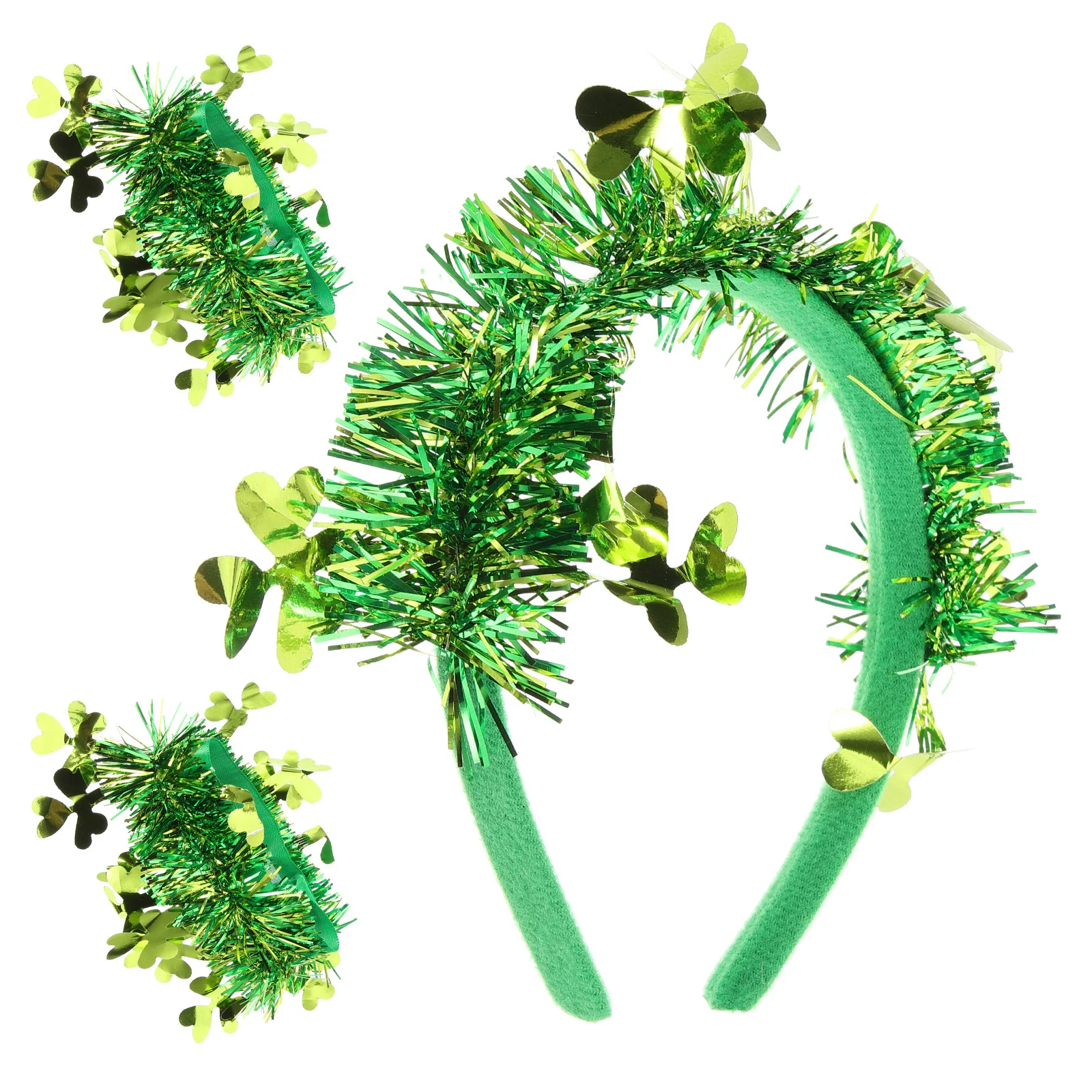 

Guitar Key Chain Decoration Set St Patrick's Day Headband Wristband Green Wristbands List