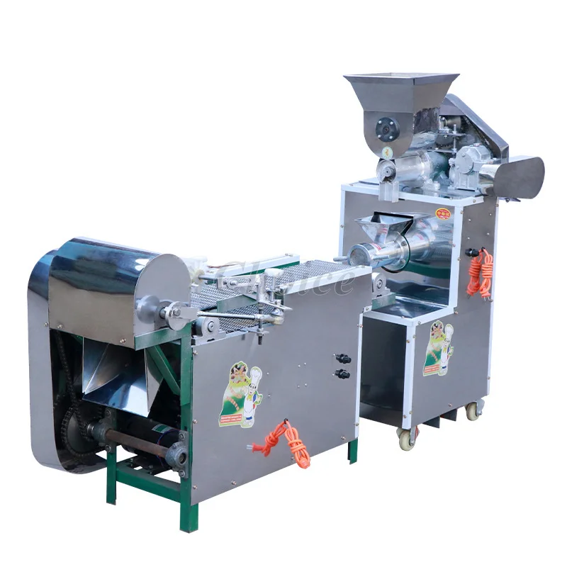 High Capacity Corn Puffing Making Machine Fully Automatic Puffed Wheat Flour Food Maker Automatic Cutting All-In-One Machine