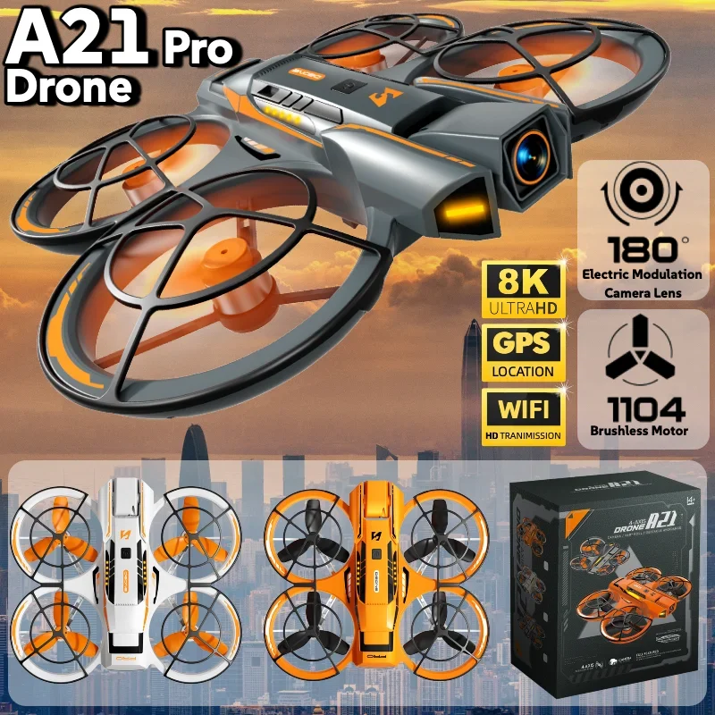 Hot for Xiaomi Original A21Pro Drone GPS 8K Professional Aerial Photography Remote Control Aircraft 5G HD Camera Quadcopter Toy
