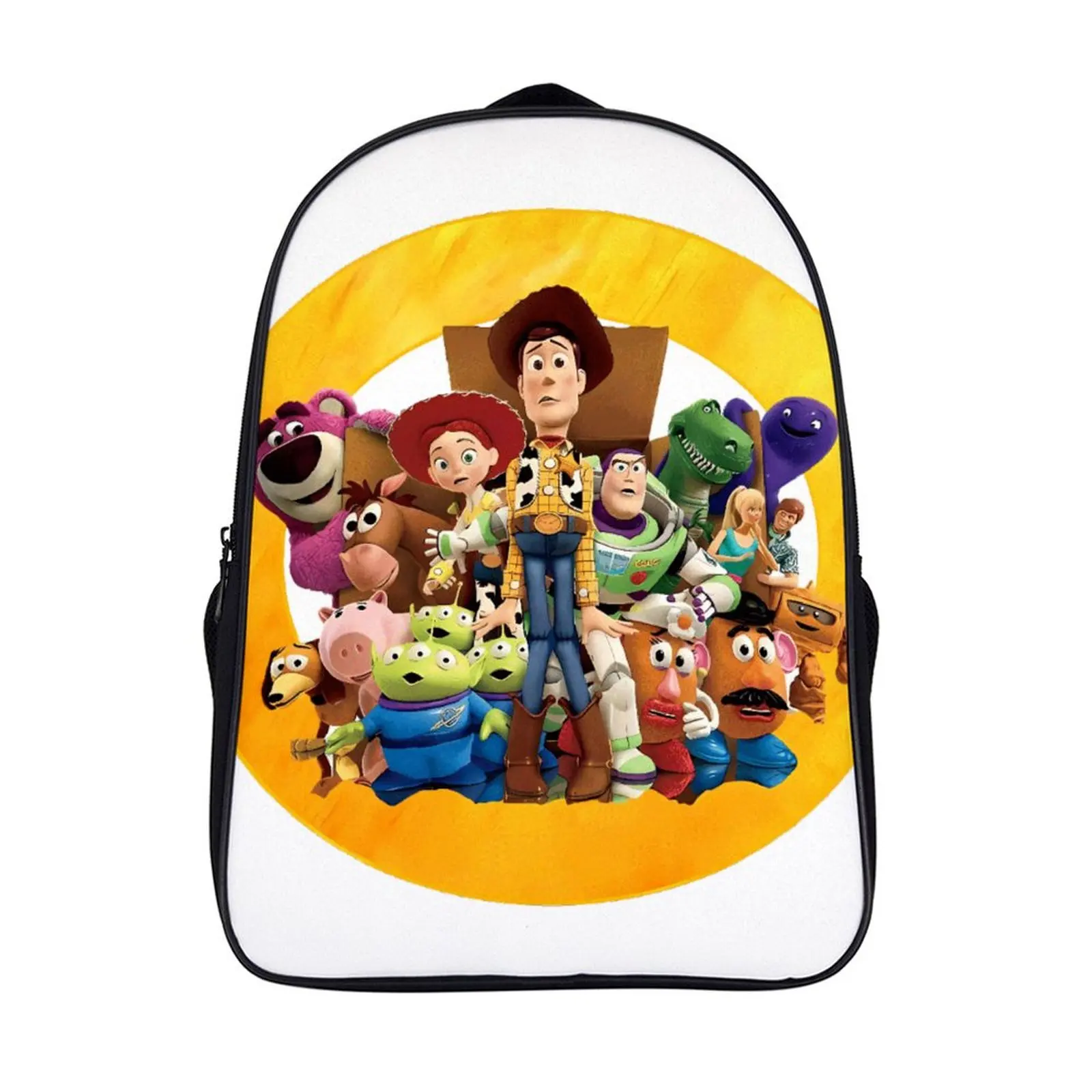 

Fashion Student's Backpack Cartoon Toy Story School Bag 16 Inch 2 Compartment Backpack Student Schoolbag