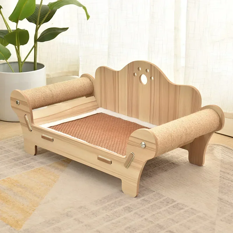 Three-dimensional cats house, cat nest, cats scratching board, wear-resistant and non-crumbling, universal play in all seasons