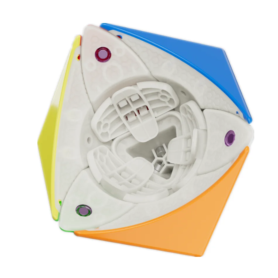 Yongjun mini cubo de bolso magnético 49mm folhas de bordo yj folhas de bordo cubo mágico educacional brinquedos para crianças presente brinquedo cubo mágico