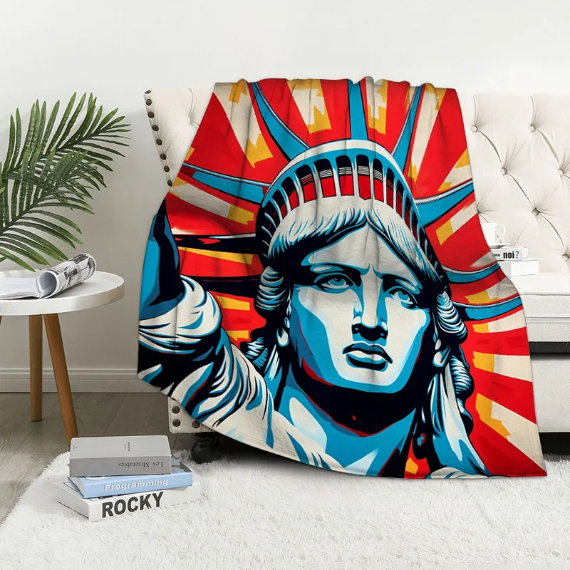 النمط الأمريكي الرجعية بطانية Ins نمط غرفة نوم أريكة أفخم غطاء بطانية غرفة الحفلات بطانية الزخرفية 150 سنتيمتر x 200 سنتيمتر