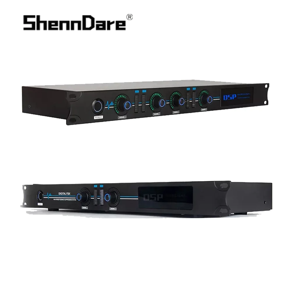 ShennDare FBX440 Micro Chuyên Nghiệp Phản Hồi Ức Chế Tự Động Chống Hú KTV Mic 1 Chìa Khóa Tần Số Dịch Chuyển Bộ Vi Xử Lý