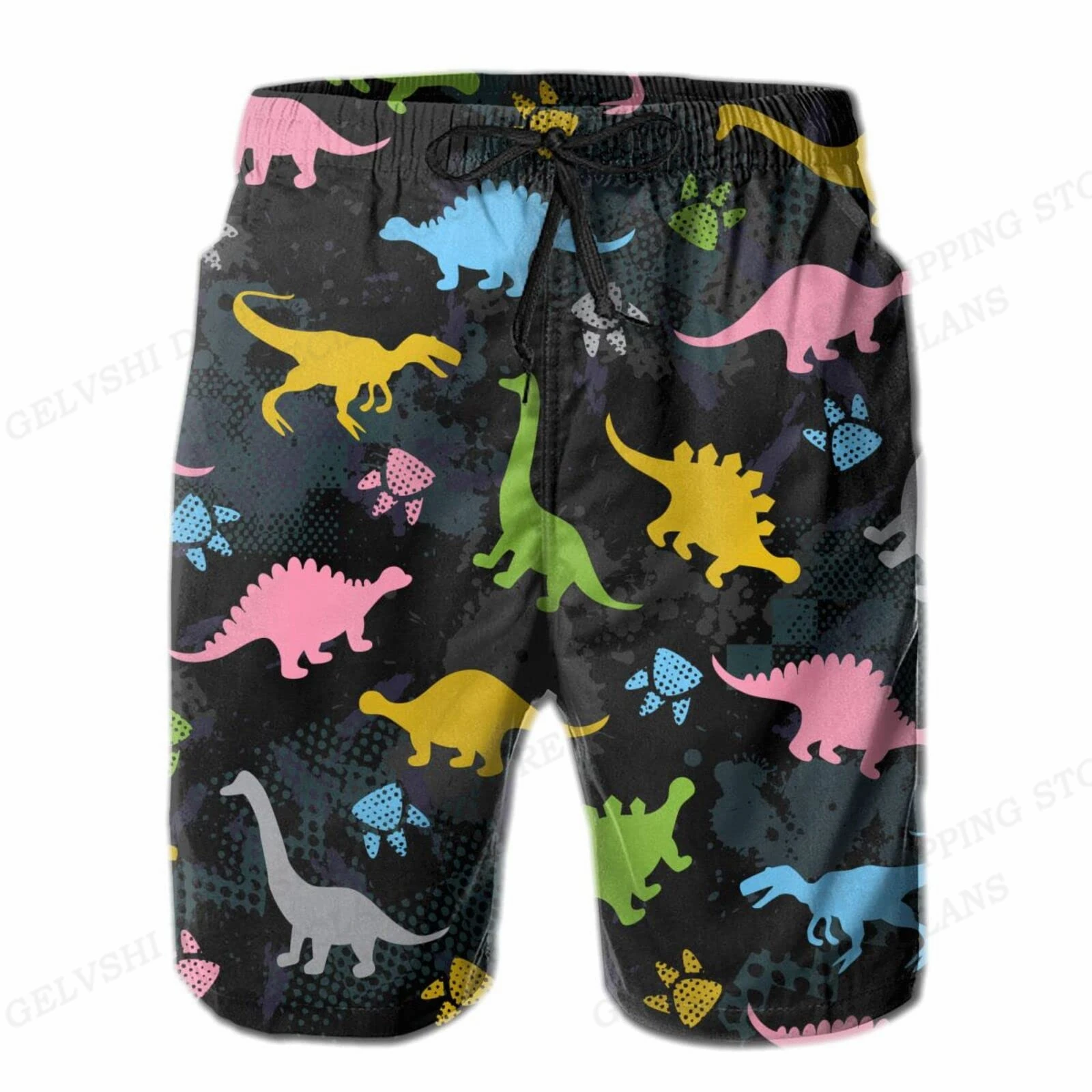 Pantalones cortos de playa de pato para niños, traje de baño transpirable, pantalones cortos de tabla de surf, ropa deportiva informal de secado