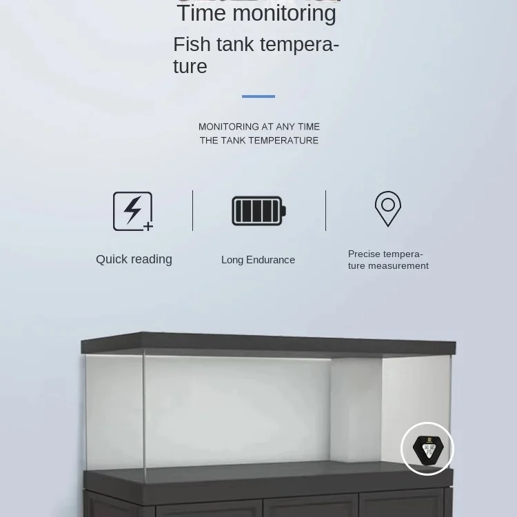 Ma Yin thermometer, fish tank, electronic aquarium mounted water  gauge, monitoring room  and humidity sensor, accurate