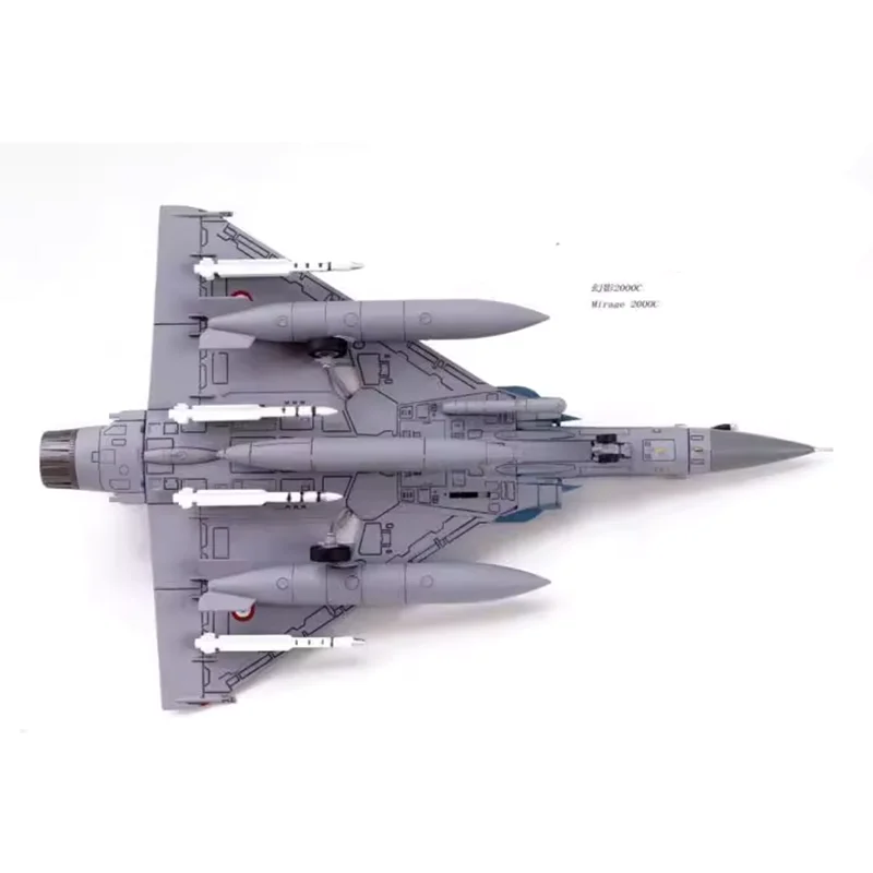 1/72 Scale Iron Flow 14626PD Mirage 2000-5F French Air Force Crane Squadron 2-FA Militarized Combat Air Aircraft Model Toy Gift