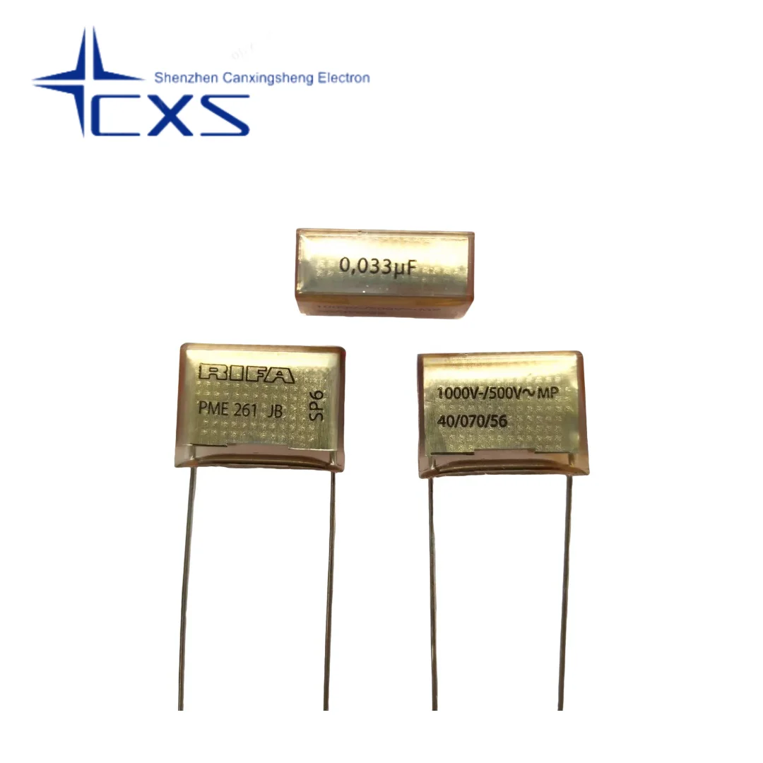 2PCS  RIFA capacitors PME261JB 0.01uF/0.022uF/0.033uF metallized paper film capacitors