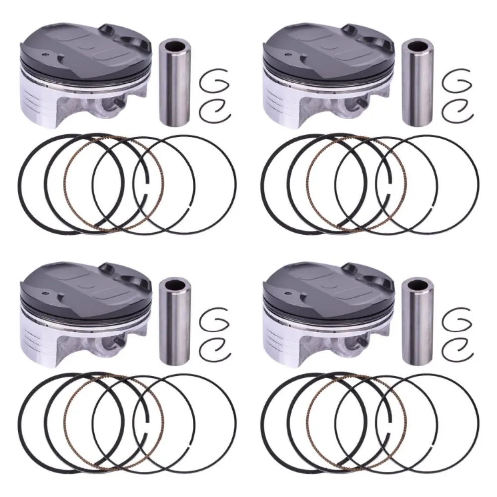 

76mm STD +0.25 +0.5 +0.75 +1.0 Piston Rings Kit 13101-MFL-010 For Honda CBR1000RR Fireblade 2008 - 2016 CBR1000RA 2009-2015