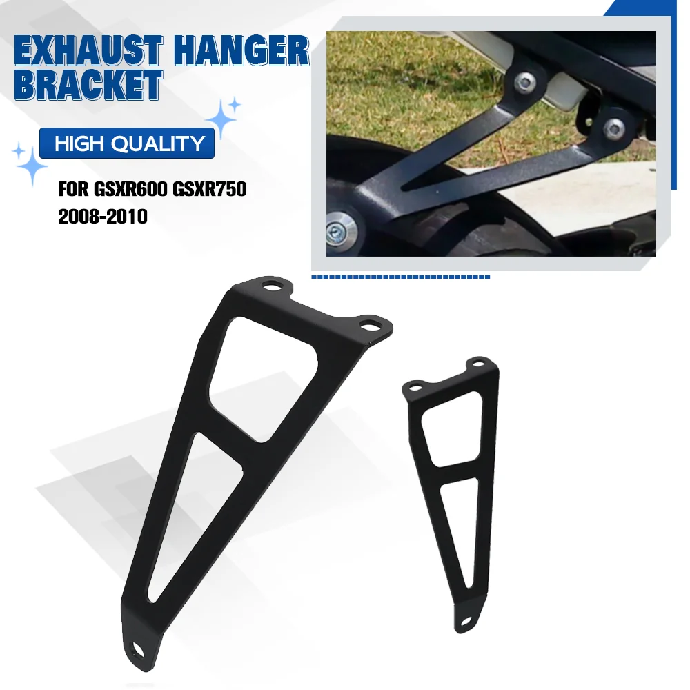 

FOR SUZUKI GSX-R750/GSXR750 2008-2010 Accessories Motorcycle Exhaust Pipe Hanger Muffler Support Bracket Holder GSX-R600/GSXR600