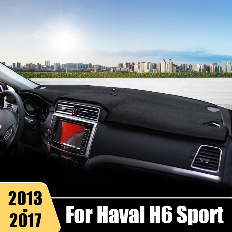 

For Haval H6 Sport 2013 2014 2015 2016 2017 Car Dashboard Cover Avoid Light Mats Non-Slip Pad Instrument Carpets Accessories