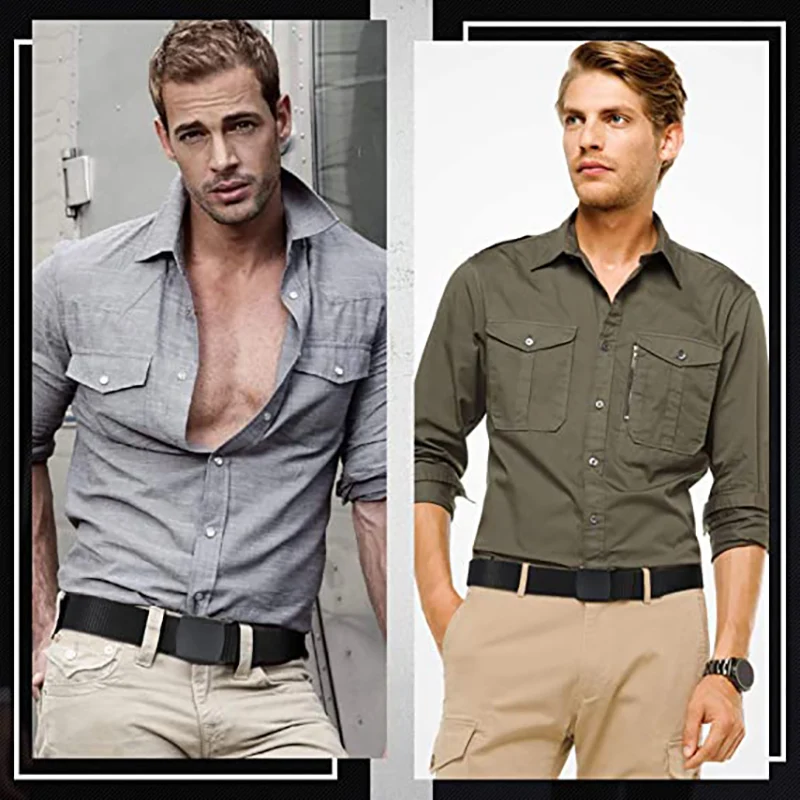 Cinto de nylon de tamanho grande 150cm 120cm-fivela automática militar caça ao ar livre cinto de couro tático multifuncional masculino