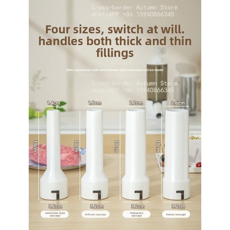 Manual enema machine Household artifact New type of hand-push home-made canning sausage Meat sausage making sausage tool