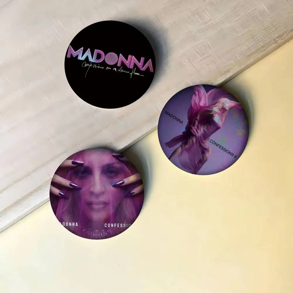 M-Madonna Confessions I Feel So Free Series Pin Funny Badge Interesting Cartoon Animals Brooches Backpack Clothes Gift Accessory