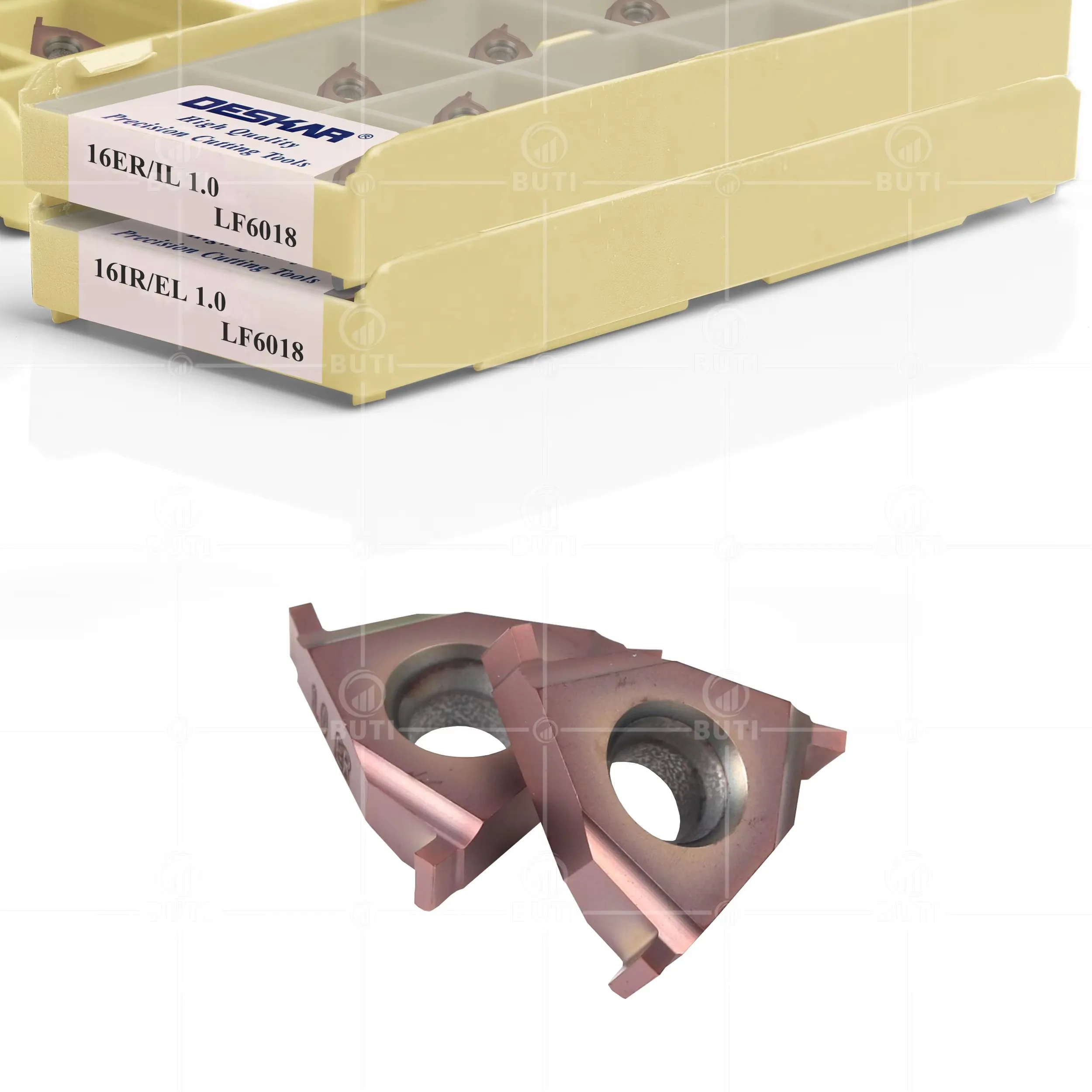 

DESKAR 100% Original 16ER/IL 16IR/EL 0.7-3.0 LF6018 CNC Lathe Cutter Inserts Turning Tool Shallow Groove Slotting Turning Blade