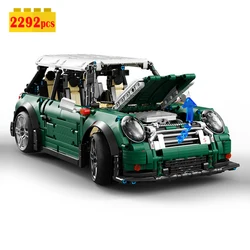 IN STOCK Technical City Classic Sports Car Building Blocks Model Moc Idea Remote Control Vehicle Bricks Toys for Children Gift