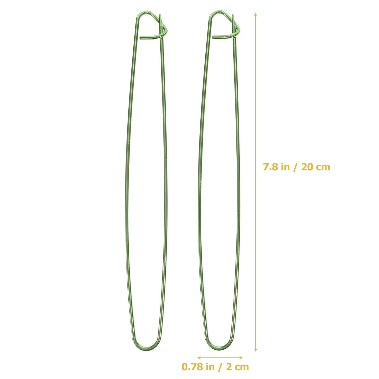 

12Pcs Knitting Accessories Stitch Holder Kit 6 12 17 20Cm Colored Aluminum Clips for Crochet Yarn Management Stitch Holders