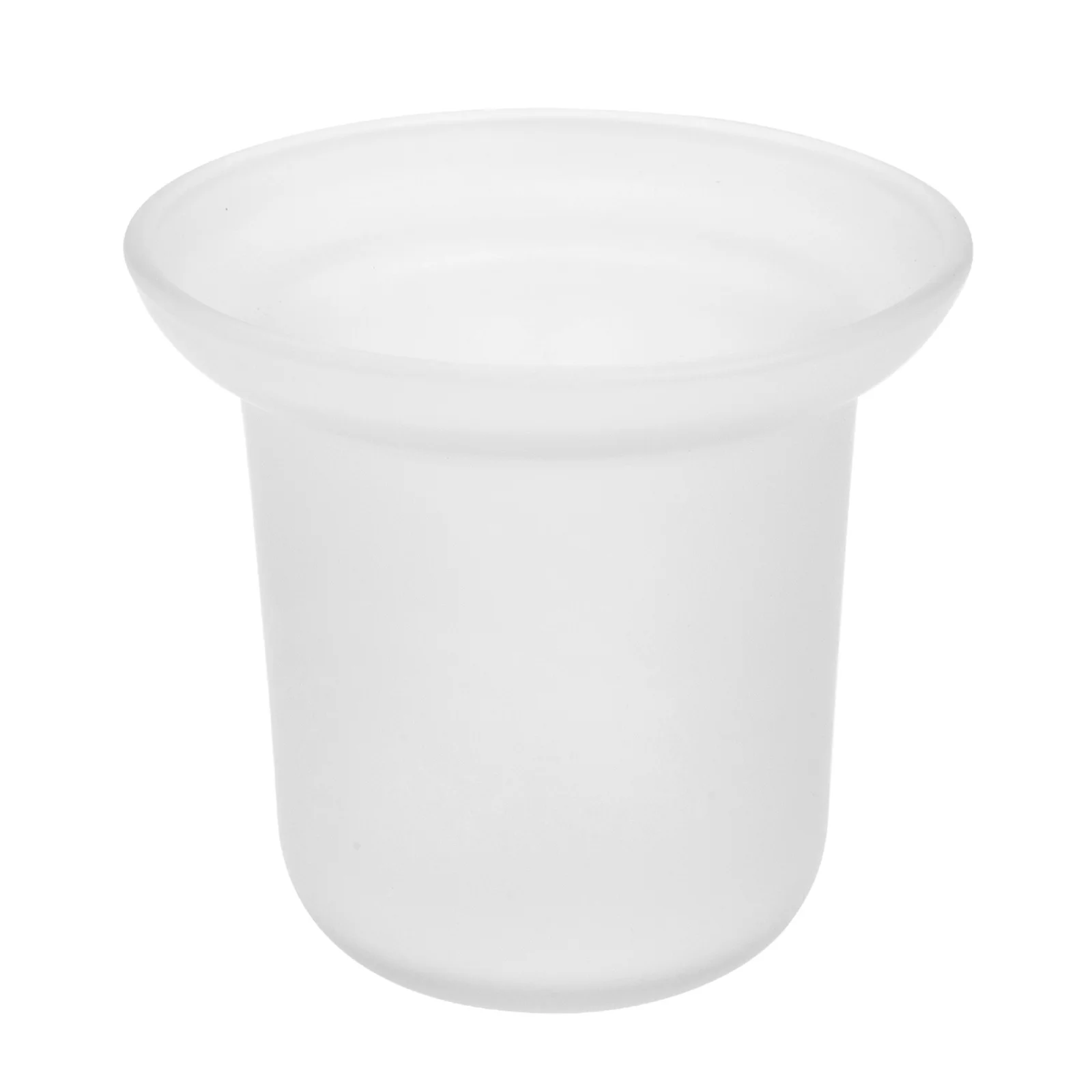 頑丈なトイレブラシカップ、高品質ガラスベース製、浴室用スクラバーブラシホルダー、トイレ掃除ツールホルダー