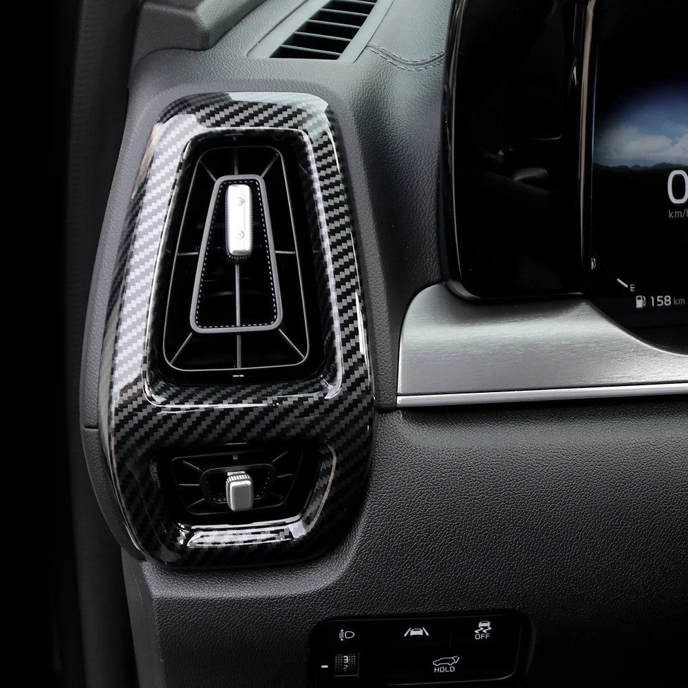 

Боковая крышка вентиляционного отверстия на приборной панели, внутренние молдинги с левым рулем для настройки KIA Sorento MQ4 2021-2023