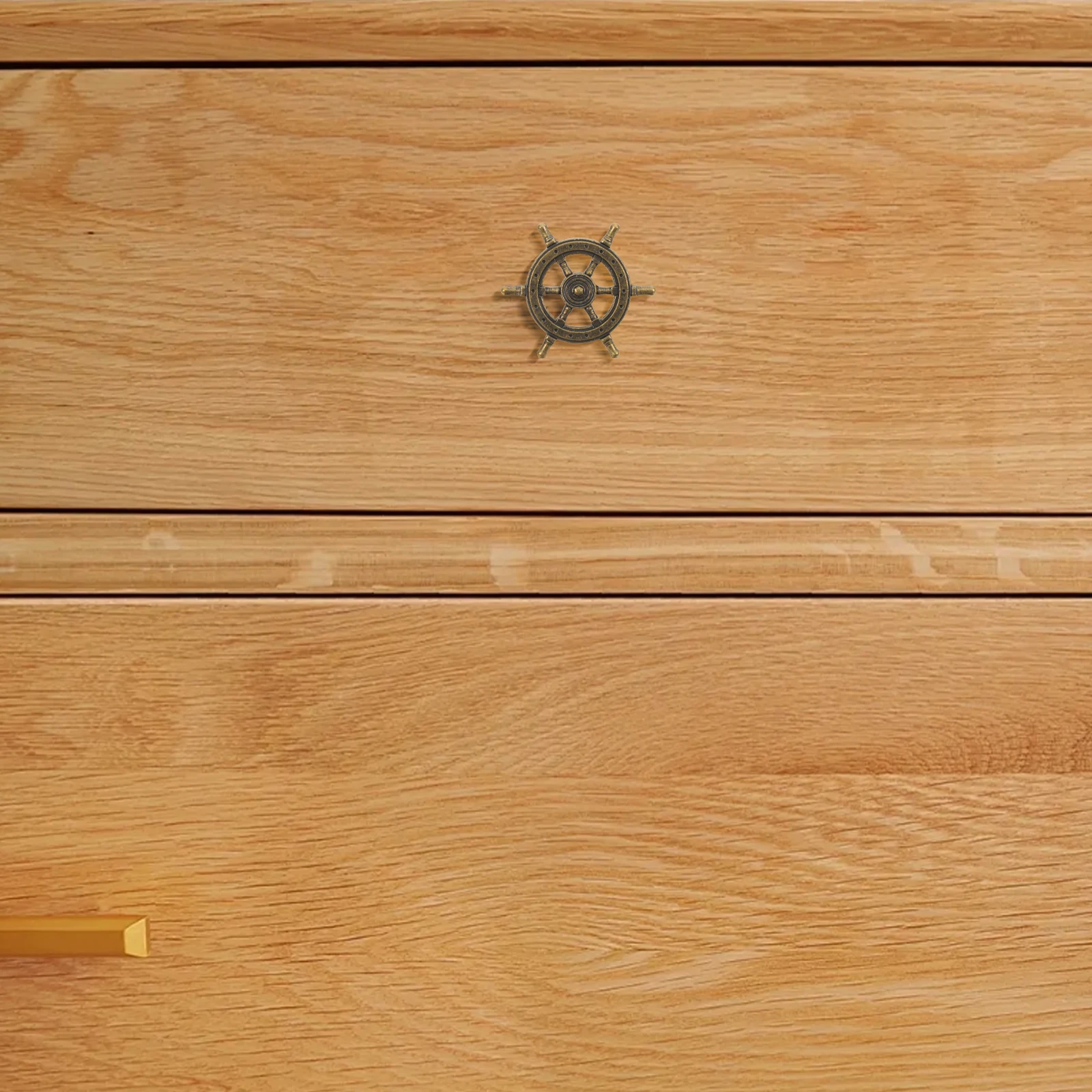 

4 Pcs Hand Drawn Anchor Drawer Handle Boat Nautical Knobs Zinc Alloy Western Cabinet Handles