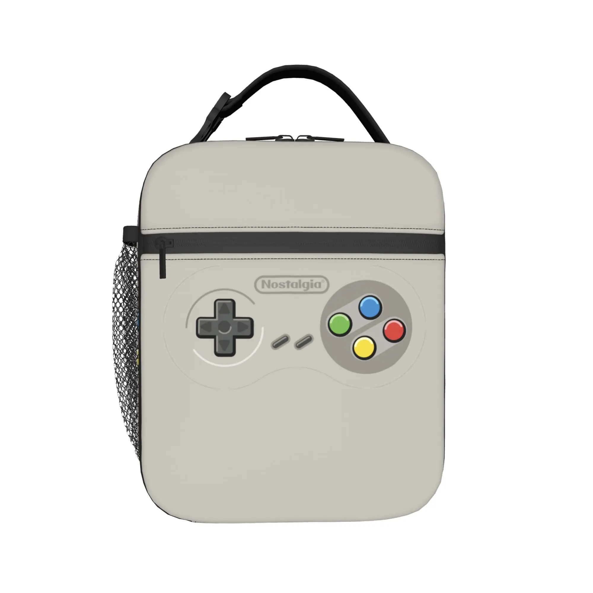 

Custom Video Game Controller Resuable Lunch Boxes Waterproof Gamer Lover Thermal Cooler Food Insulated Lunch Bag Office Work