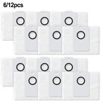 6/12pcs Dust Bags For Conga 9990 AI For Conga 9590 For Conga 10090 AI Spin For Ultra Power Household Supplies Cleaning Tools