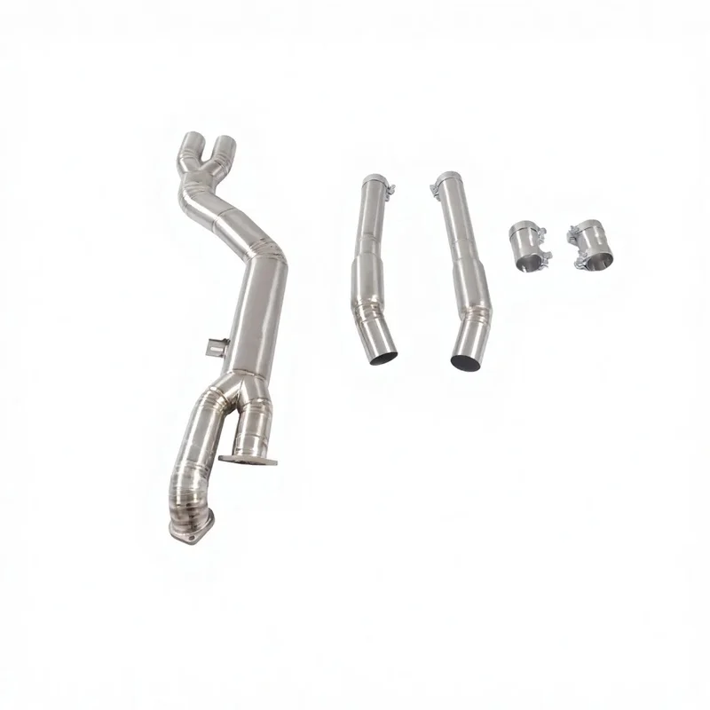 High-quality Titanium Alloy Equal-length Middle Tube for BMW M3 G80 M4 G82 3.0T 2019-2024 Racing Performance Exhaust Pipe