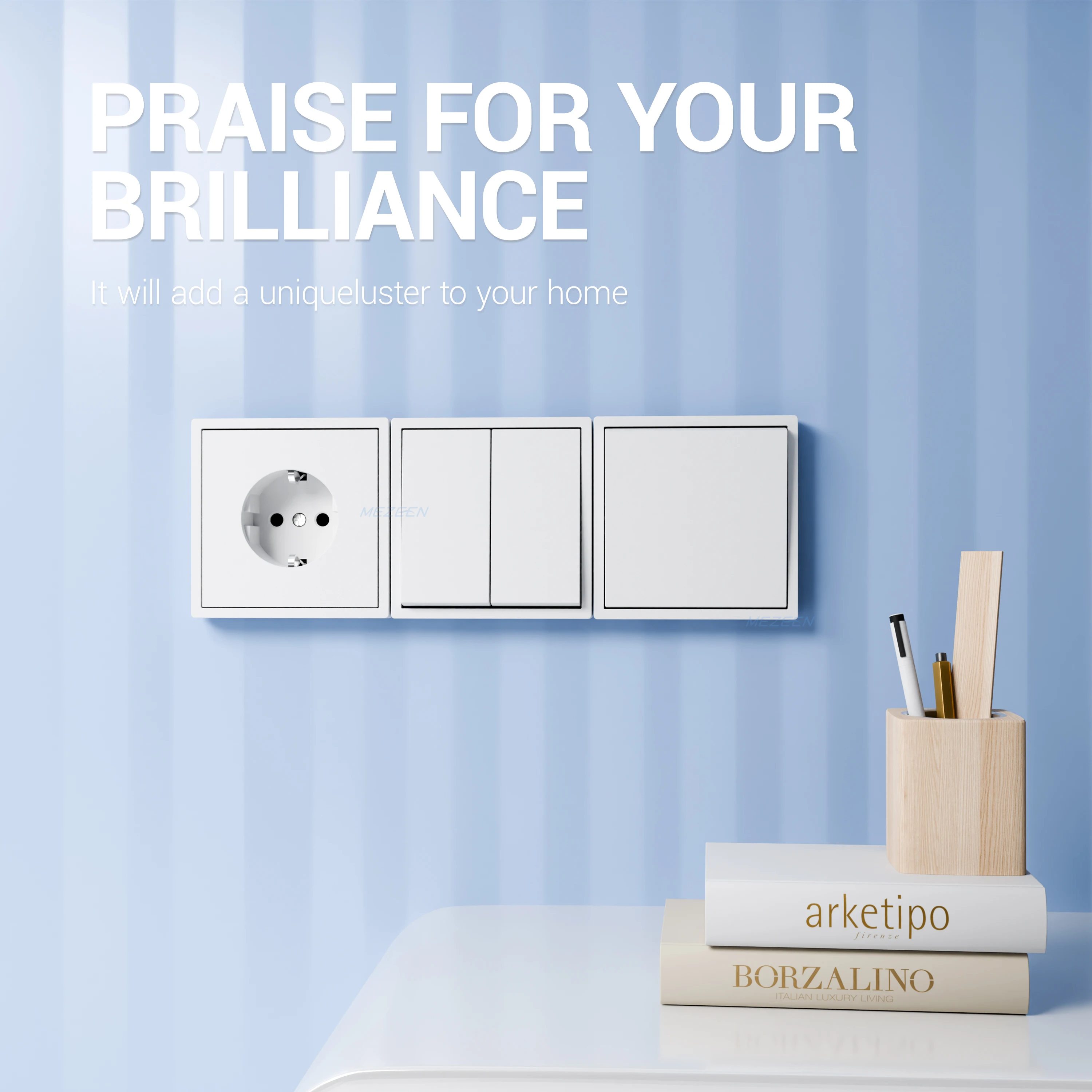 Soft Touch Стандарт ЕС 80*80 мм Немецкая настенная электрическая розетка в огнестойкой панели ПК 250 В ~ 16 А Soft Touch Стандарт ЕС 80*80 мм Немецкая настенная электрическая розетка в огнестойкой панели ПК 250 В ~ 16 А