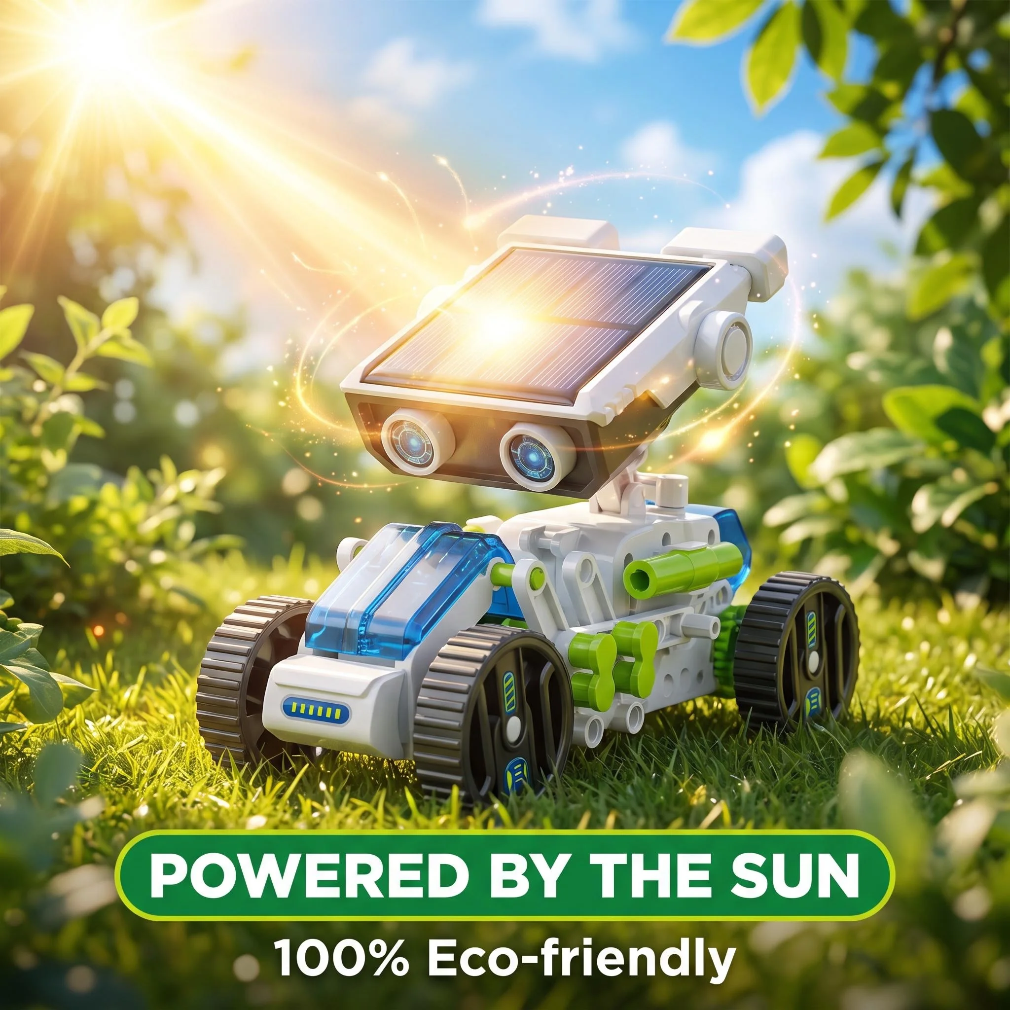 Science Robotics - 12-in-1 Solar Robot Educational Toy Kit