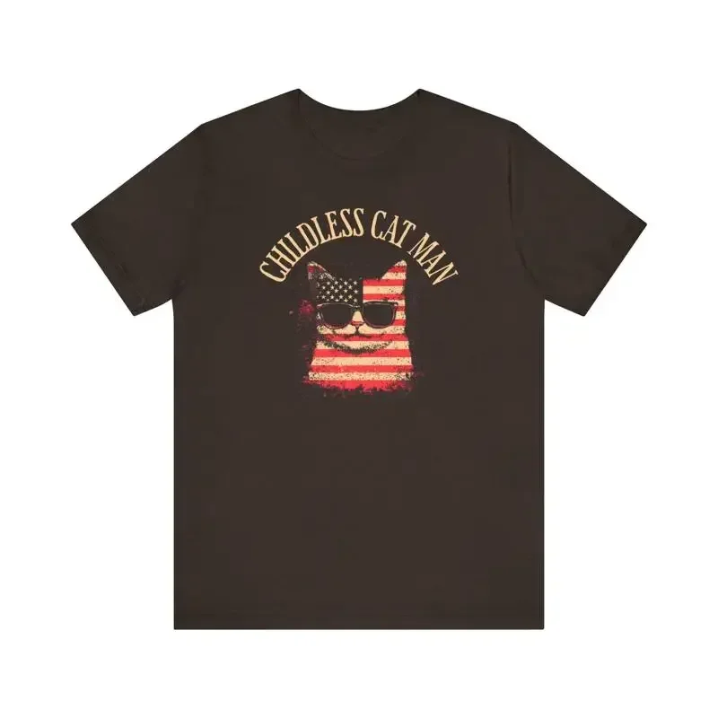 Childless Cat Man T Shirt