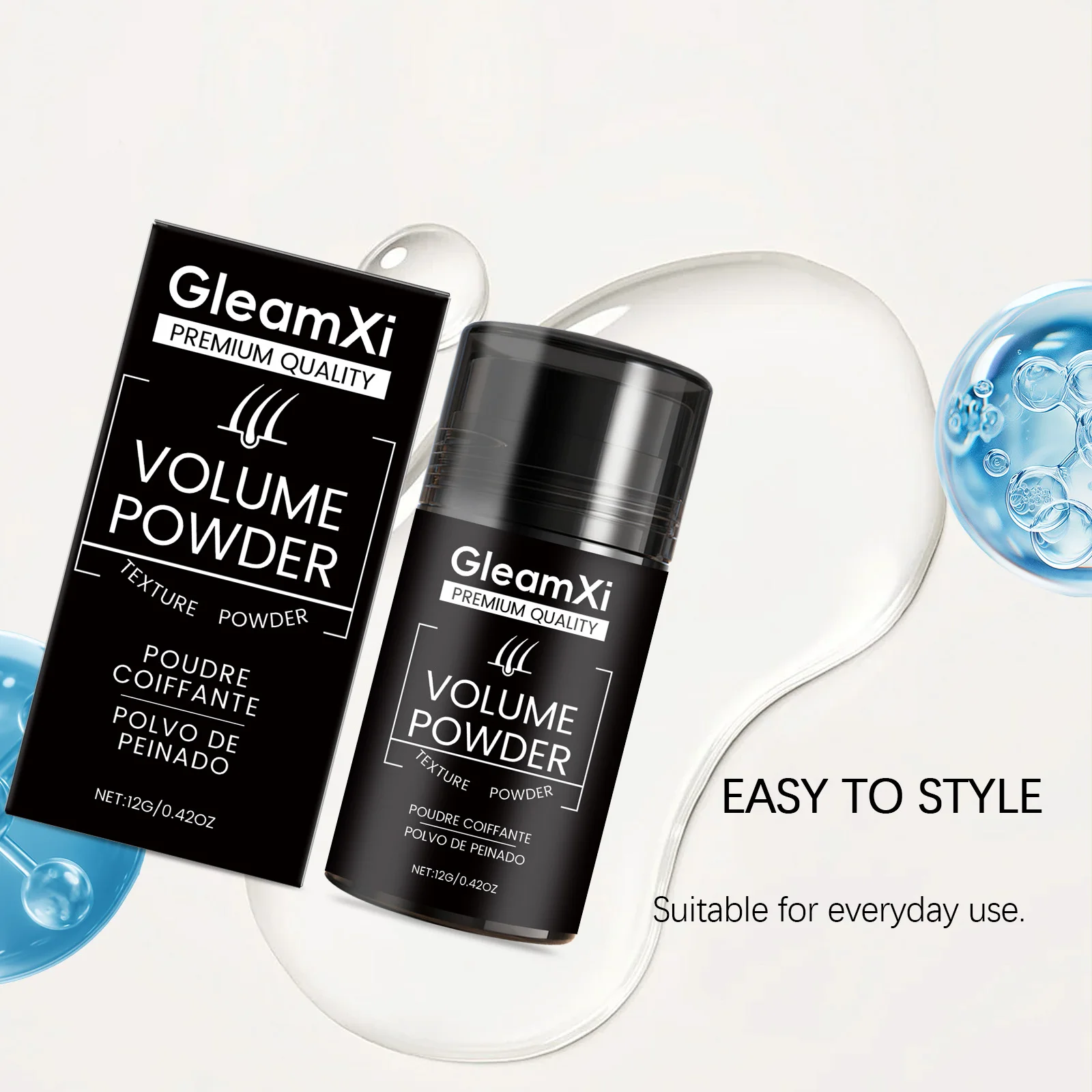 Hair Styling Texture Powder Lasting Oil Control Instant Root Lift Keeping Soft Fluffy All Day Matte Styling Hair Shape Powder