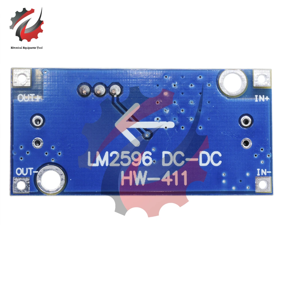 LM2596s DC-DC Step-Down Power Supply Module 3A Adjustable Buck Step-down Module LM2596 Voltage Regulator 24V 12V 5V 3V 1.25V-30V