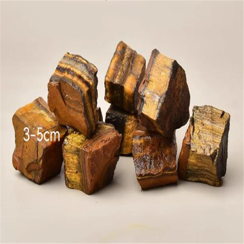 1000g Natürlicher Tigerauge-Stein, Mineralien-Exemplar, Rohmineral, unregelmäßiger Stein, für Aquarien, lose, dekorativ – Detail 6