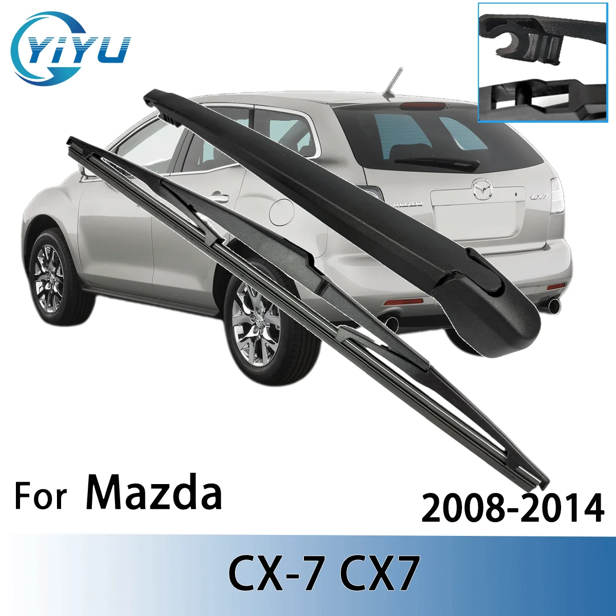 1/2PCS Rear Windscr…