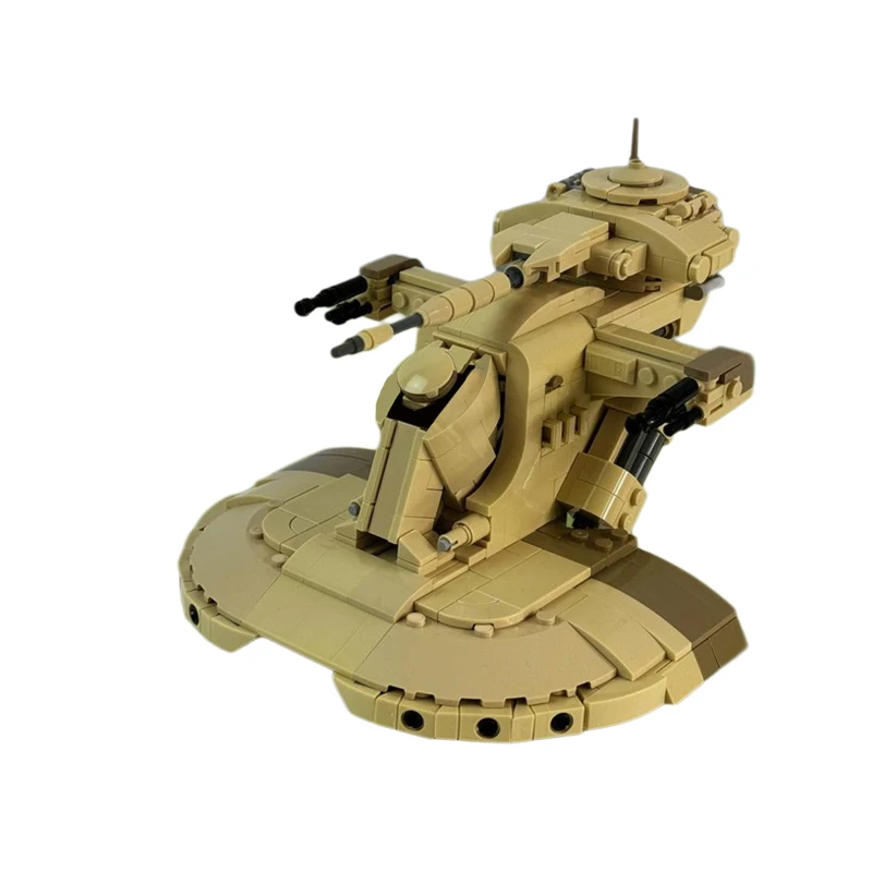 ‌AAT Galactic Tank Building Blocks Set Space War Model Brick Toy Creative Holiday Gift for Adults Kids Compact Packaging