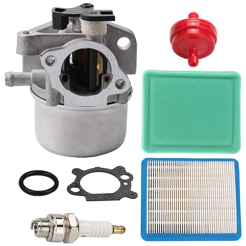 799866 Carburetor + 491588 491588S Air Filter For 190CC 725EX 790845 799871 796707 794304 Engine