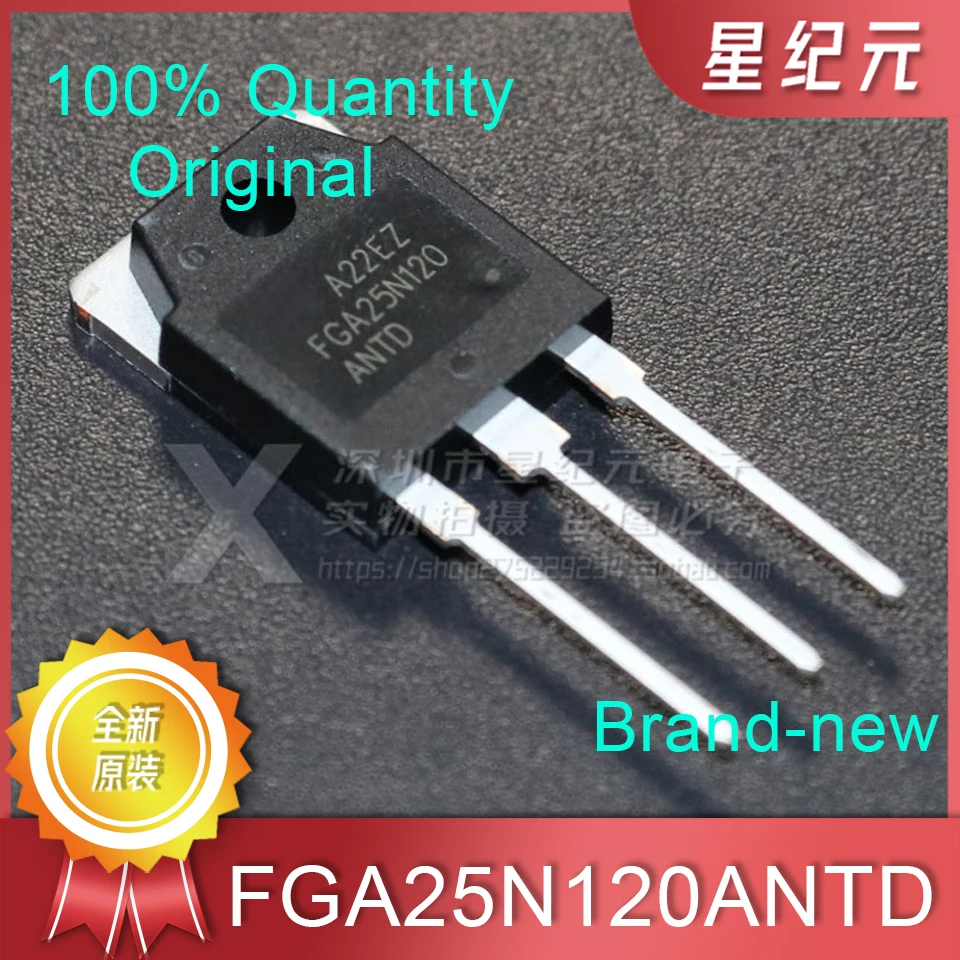 [IN STOCK]1 Piece FGA25N120 FGA25N120ANTD Directly Inserted Into TO-3P Induction Cooker Power Tube Brand-new Genuine