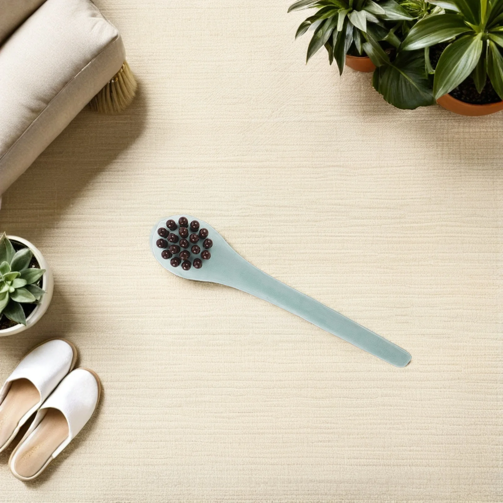 

Portable Meridian Massage Hammer 18.8 Inch Handheld Tapping Tool for Acupuncture Point Stimulation Back Neck Shoulder Muscle