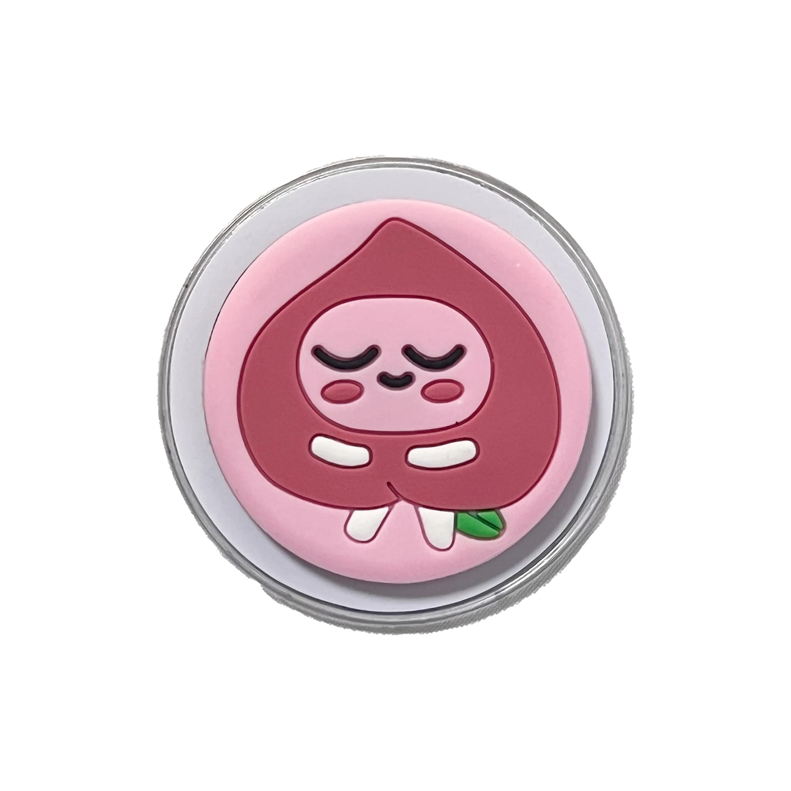 

Мягкий держатель для телефона с милыми животными Mr. Peach Griptok, подставка для телефона, поддержка iPhone 17, iPhone, 16 Pro Max, Samsung