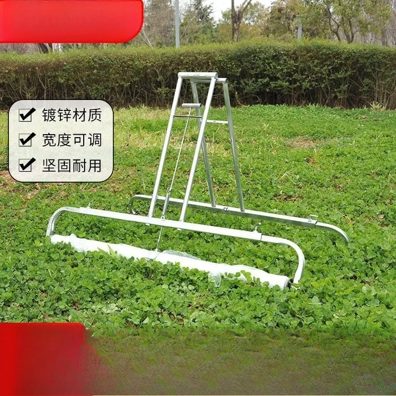JMZ Mulching Machine Agricultural Hand Pull Tool for Farmers Multifunctional Film Laying Device Plastic Cover Layer